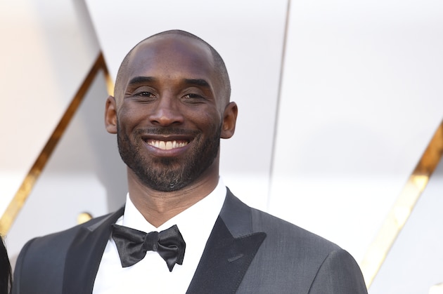 Kobe Bryant arrives at the Oscars on Sunday, March 4, 2018, at the Dolby Theatre in Los Angeles. (Photo by Jordan Strauss/Invision/AP)