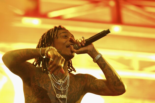 Wiz Khalifa performs at the 2017 BET Experience at The Staples Center on Thursday June 22, 2017, in Los Angeles. (Photo by Willy Sanjuan/Invision/AP)