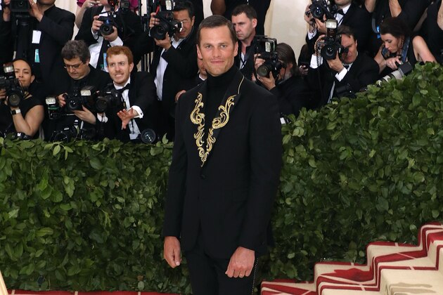 NEW YORK, NY - MAY 07:  Tom Brady attends 'Heavenly Bodies: Fashion & the Catholic Imagination', the 2018 Costume Institute Benefit at Metropolitan Museum of Art on May 7, 2018 in New York City.  (Photo by Taylor Hill/Getty Images)