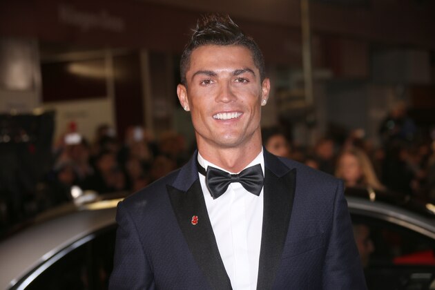 Cristiano Ronaldo poses for photographers upon arrival at the world premiere of the film 'Ronaldo, in London, Monday, Nov. 9, 2015. (Photo by Joel Ryan/Invision/AP)