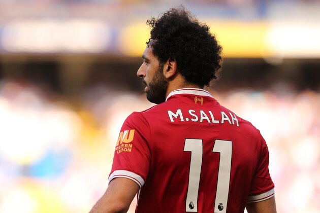 LONDON, ENGLAND - MAY 06: Mohamed Salah of Liverpool during the Premier League match between Chelsea and Liverpool at Stamford Bridge on May 6, 2018 in London, England. (Photo by James Williamson - AMA/Getty Images)