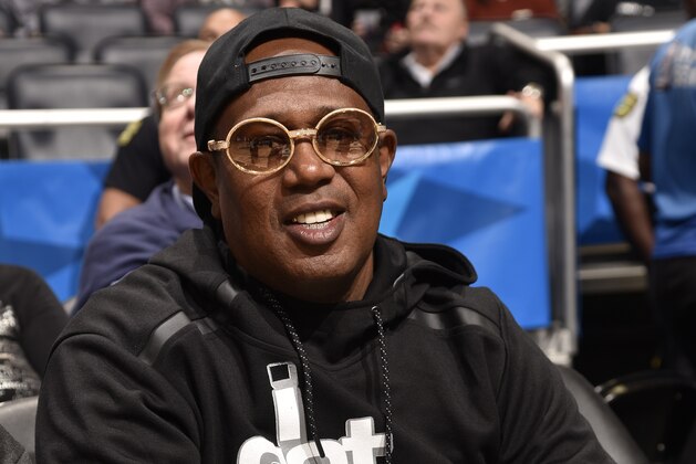 ORLANDO, FL - DECEMBER 15: Rapper, Master P attends the Portland Trail Blazers game against the Orlando Magic on December 15, 2017 at Amway Center in Orlando, Florida. NOTE TO USER: User expressly acknowledges and agrees that, by downloading and or using this photograph, User is consenting to the terms and conditions of the Getty Images License Agreement. Mandatory Copyright Notice: Copyright 2017 NBAE (Photo by Gary Bassing/NBAE via Getty Images)
