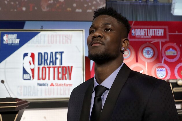 Arizona's DeAndre Ayton poses for a portrait before the NBA basketball draft lottery Tuesday, May 15, 2018, in Chicago. (AP Photo/Charles Rex Arbogast) Arizona's DeAndre Ayton poses for a portrait before the NBA basketball draft lottery Tuesday, May 15, 2018, in Chicago. (AP Photo/Charles Rex Arbogast)