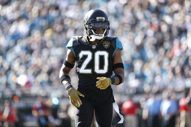 JACKSONVILLE, FL - DECEMBER 17: Cornerback Jalen Ramsey #20 of the Jacksonville Jaguars during the game against the Houston Texans at EverBank Field on December 17, 2017 in Jacksonville, Florida. The Jaguars defeated the Texans 45 to 7. (Photo by Don Juan Moore/Getty Images)