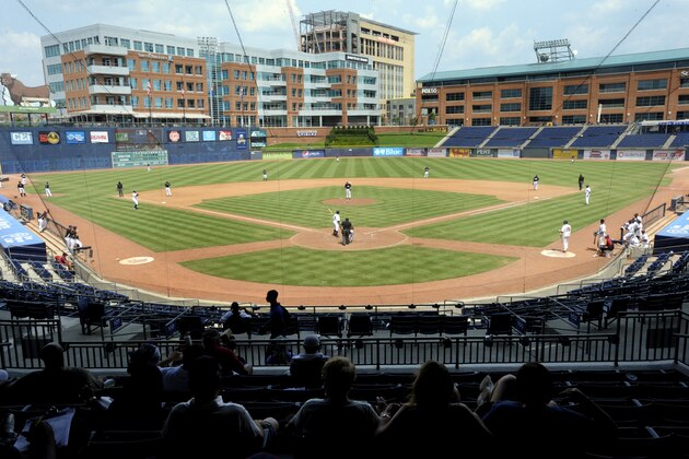 DURHAM, NC - JULY 28:  The Chicago White Sox play the Most Valuable Prospects during the championship game of the 2011 Breakthrough Series at the Durham Bulls Athletic Park on July 28, 2011 in Durham, North Carolina.  Most Valuable Prospects won 17-2 over the Chicago White Sox. (Photo by Sara D. Davis/Getty Images)