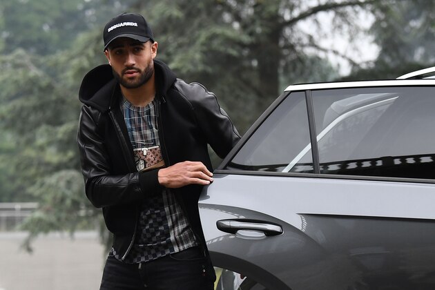 French national football team's forward Nabil Fekir arrives at the team's training camp ahead of the 2018 World Cup, on May 23, 2018 at France's training centre in Clairefontaine-en-Yvelines, outside Paris. (Photo by FRANCK FIFE / AFP)        (Photo credit should read FRANCK FIFE/AFP/Getty Images)