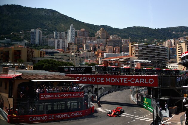 MONTE-CARLO, MONACO - MAY 26: Kimi Raikkonen of Finland driving the (7) Scuderia Ferrari SF71H on track during qualifying for the Monaco Formula One Grand Prix at Circuit de Monaco on May 26, 2018 in Monte-Carlo, Monaco.  (Photo by Dan Istitene/Getty Images)