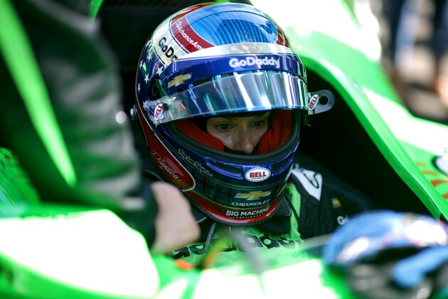 INDIANAPOLIS, IN - MAY 27:  Danica Patrick, driver of the #13 GoDaddy Chevrolet prepares to drive during the 102nd Running of the Indianapolis 500 at Indianapolis Motorspeedway on May 27, 2018 in Indianapolis, Indiana.  (Photo by Chris Graythen/Getty Images)
