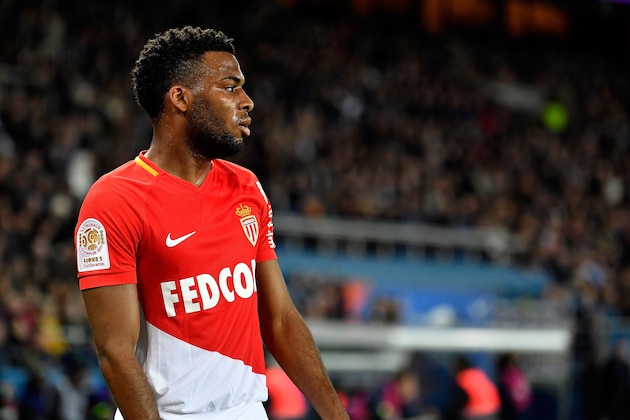 PARIS, FRANCE - APRIL 15:  Thomas Lemar of AS Monaco reacts during the Ligue 1 match between Paris Saint Germain and AS Monaco at Parc des Princes on April 15, 2018 in Paris, France.  (Photo by Aurelien Meunier/Getty Images)