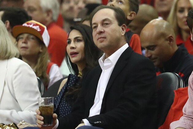 HOUSTON, TX - MAY 16:  Golden State Warriors owner Joe Lacob looks on during Game Two of the Western Conference Finals of the 2018 NBA Playoffs between the Houston Rockets and the Golden State Warriors at Toyota Center on May 16, 2018 in Houston, Texas. NOTE TO USER: User expressly acknowledges and agrees that, by downloading and or using this photograph, User is consenting to the terms and conditions of the Getty Images License Agreement. (Photo by Ronald Martinez/Getty Images)