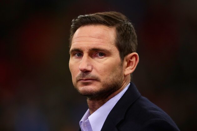 LONDON, ENGLAND - JANUARY 31:  Frank Lampard looks on before the Premier League match between Tottenham Hotspur and Manchester United at Wembley Stadium on January 31, 2018 in London, England.  (Photo by Chris Brunskill Ltd/Getty Images)