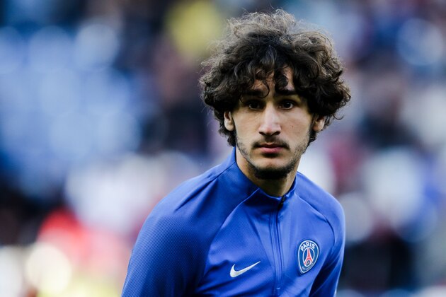 CAEN, FRANCE - MAY 19: Yacine Adli of Paris Saint Germain during the French League 1  match between Caen v Paris Saint Germain at the Stade Michel d Ornano on May 19, 2018 in Caen France (Photo by Erwin Spek/Soccrates/Getty Images)
