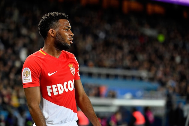 PARIS, FRANCE - APRIL 15:  Thomas Lemar of AS Monaco reacts during the Ligue 1 match between Paris Saint Germain and AS Monaco at Parc des Princes on April 15, 2018 in Paris, France.  (Photo by Aurelien Meunier/Getty Images)
