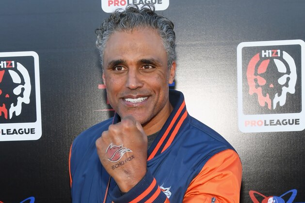 LAS VEGAS, NV - APRIL 21:  Actor and former NBA player Rick Fox attends opening weekend of the Twin Galaxies H1Z1 Pro League At Caesars Entertainment Studios on April 21, 2018 in Las Vegas, Nevada.  (Photo by Bryan Steffy/Getty Images)