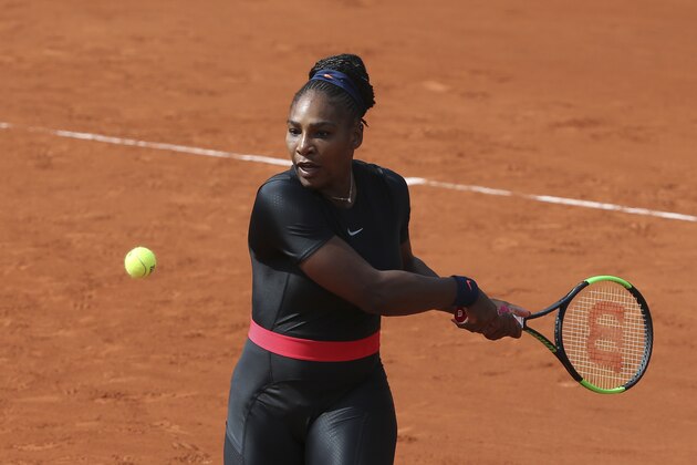 PARIS, FRANCE - JUNE 3: Serena Williams of USA during Day 8 of the 2018 French Open at Roland Garros stadium on June 3, 2018 in Paris, France. (Photo by Jean Catuffe/Getty Images)