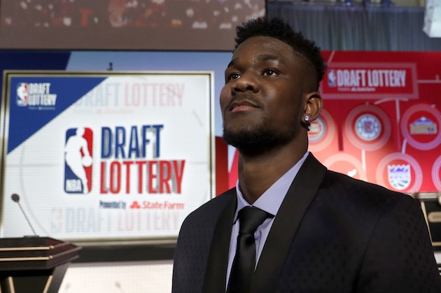 Arizona's DeAndre Ayton poses for a portrait before the NBA basketball draft lottery Tuesday, May 15, 2018, in Chicago. (AP Photo/Charles Rex Arbogast) Arizona's DeAndre Ayton poses for a portrait before the NBA basketball draft lottery Tuesday, May 15, 2018, in Chicago. (AP Photo/Charles Rex Arbogast)