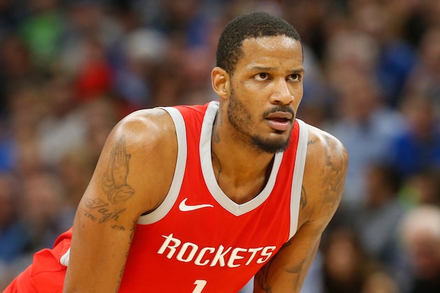 Houston Rockets' Trevor Ariza plays against the Minnesota Timberwolves during the second half of Game 4 in an NBA basketball first-round playoff series Monday, April 23, 2018, in Minneapolis. (AP Photo/Jim Mone) Houston Rockets' Trevor Ariza plays against the Minnesota Timberwolves during the second half of Game 4 in an NBA basketball first-round playoff series Monday, April 23, 2018, in Minneapolis. (AP Photo/Jim Mone)