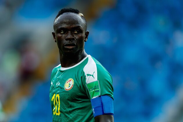 MOSCOW, RUSSIA - JUNE 19: Sadio Mane of Senegal looks on during the 2018 FIFA World Cup Russia group H match between Poland and Senegal at Spartak Stadium on June 19, 2018 in Moscow, Russia. (Photo by TF-Images/Getty Images)
