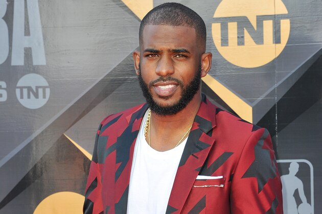 SANTA MONICA, CA - JUNE 25:  Chris Paul attends the 2018 NBA Awards Show at Barker Hangar on June 25, 2018 in Santa Monica, California.  (Photo by Allen Berezovsky/Getty Images)