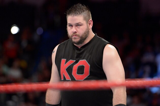 Kevin Owens on an episode of WWE Raw.