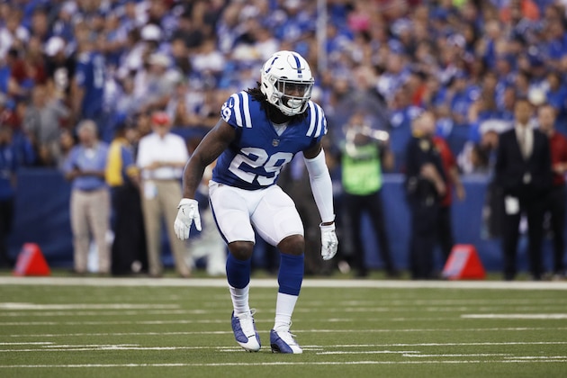 INDIANAPOLIS, IN - SEPTEMBER 17: Malik Hooker #29 of the Indianapolis Colts in action during a game against the Arizona Cardinals at Lucas Oil Stadium on September 17, 2017 in Indianapolis, Indiana. The Cardinals won 16-13 in overtime. (Photo by Joe Robbins/Getty Images)