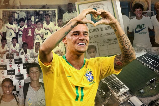 MOSCOW, RUSSIA - JUNE 27: Philippe Coutinho of Brazil during the 2018 FIFA World Cup Russia group E match between Serbia and Brazil at Spartak Stadium on June 27, 2018 in Moscow, Russia. (Photo by Jean Catuffe/Getty Images)