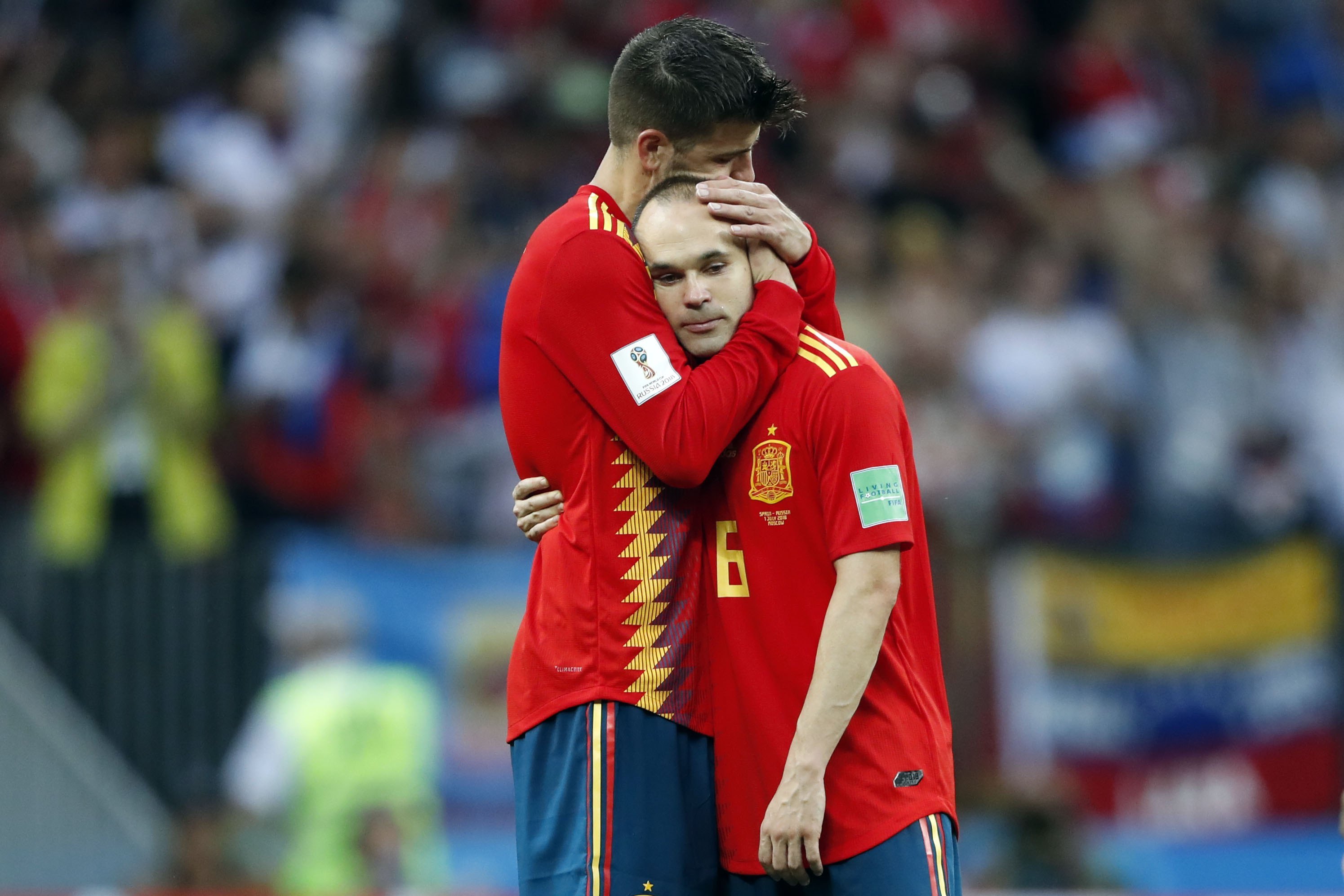 Andres Iniesta Retires from International Play After Spain's Loss