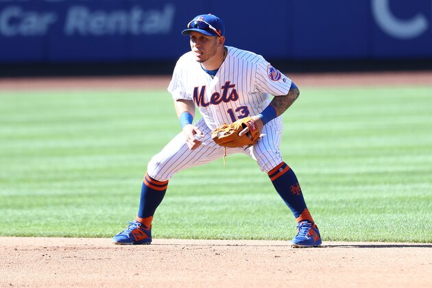 NEW YORK, NY - JULY 07:  Asdrubal Cabrera #13 of the New York Mets in action against the Tampa Bay Rays during their game at Citi Field on July 7, 2018 in New York City.  (Photo by Al Bello/Getty Images)