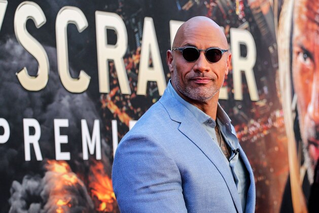 US actor Dwayne Johnson attends the premiere of 'Skyscraper' on July 10, 2018 in New York City. (Photo by KENA BETANCUR / AFP)        (Photo credit should read KENA BETANCUR/AFP/Getty Images)
