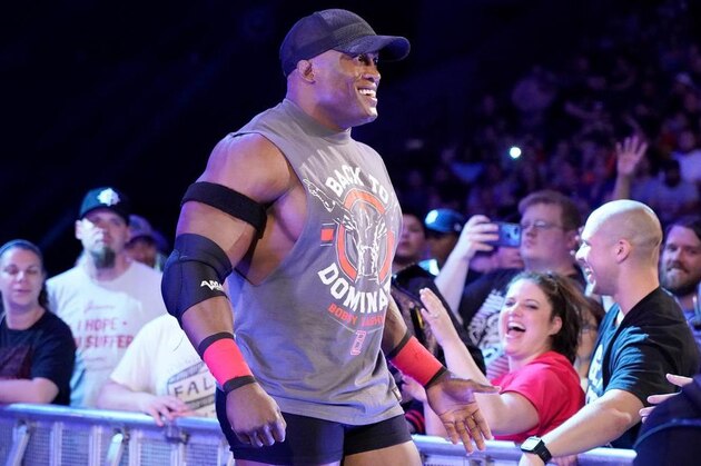 Bobby Lashley might not be embracing the audience for much longer.
