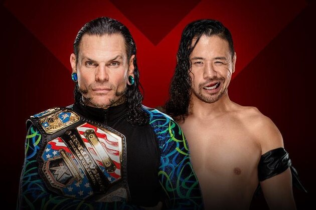 Jeff Hardy will defend the United States Championship against Shinsuke Nakamura.