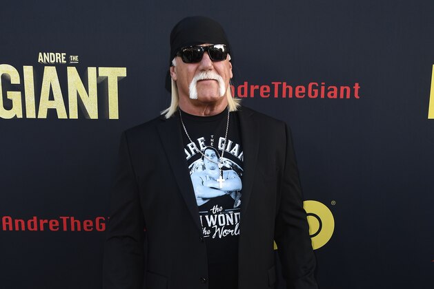 LOS ANGELES, CA - MARCH 29:  Hulk Hogan attends the Premiere Of HBO's 'Andre The Giant' at The Cinerama Dome on March 29, 2018 in Los Angeles, California.  (Photo by Frazer Harrison/Getty Images)