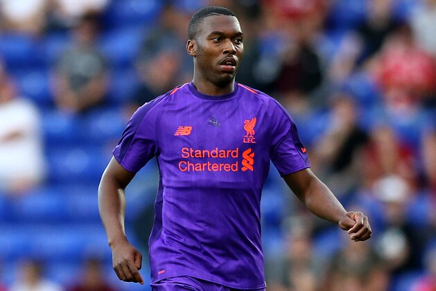 BIRKENHEAD, ENGLAND - JULY 10: Daniel Sturridge of Liverpool in action during the Pre-Season Friendly match between Tranmere Rovers and Liverpool at Prenton Park on July 11, 2018 in Birkenhead, England. (Photo by Jan Kruger/Getty Images)