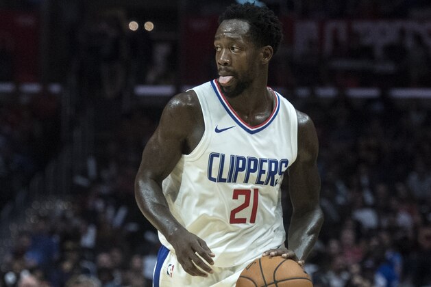 Los Angeles Clippers guard Patrick Beverley during the second half of an NBA basketball game against the Utah Jazz Tuesday, Oct. 24, 2017, in Los Angeles. (AP Photo/Kyusung Gong)
