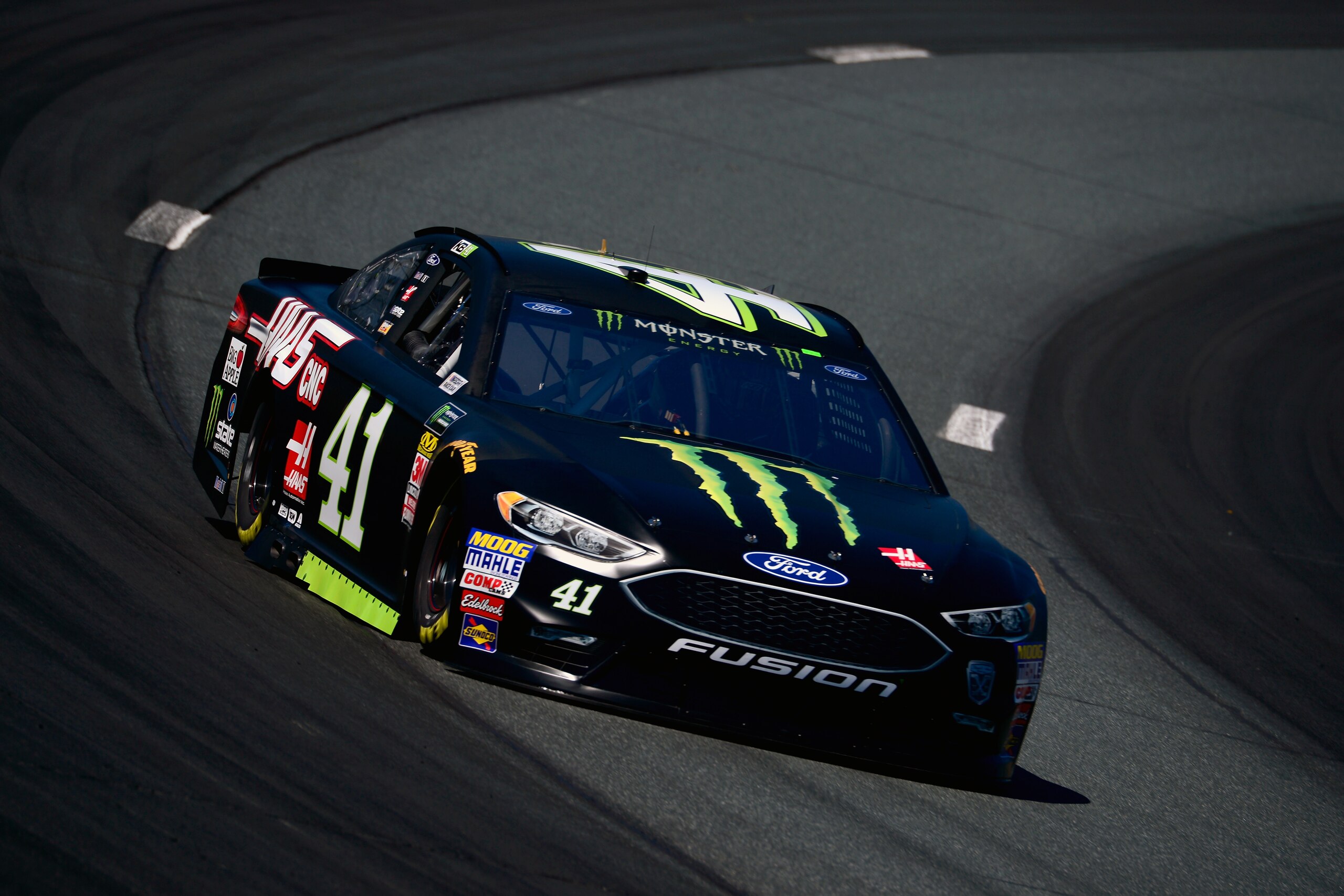 LOUDON, NH - JULY 20: Kurt Busch, driver of the #41 Monster Energy/Haas Automation Ford, practices for the Monster Energy NASCAR Cup Series Foxwoods Resort Casino 301 at New Hampshire Motor Speedway on July 20, 2018 in Loudon, New Hampshire. (Photo by Robert Laberge/Getty Images) LOUDON, NH - JULY 20: Kurt Busch, driver of the #41 Monster Energy/Haas Automation Ford, practices for the Monster Energy NASCAR Cup Series Foxwoods Resort Casino 301 at New Hampshire Motor Speedway on July 20, 2018 in Loudon, New Hampshire. (Photo by Robert Laberge/Getty Images)
