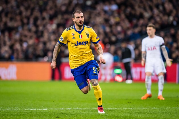 LONDON, ENGLAND - MARCH 07: Stefano Sturaro (27) ) of Juventus during the UEFA Champions League Round of 16 Second Leg match between Tottenham Hotspur and Juventus at Wembley Stadium on March 7, 2018 in London, United Kingdom. (Photo by MB Media/Getty Images)