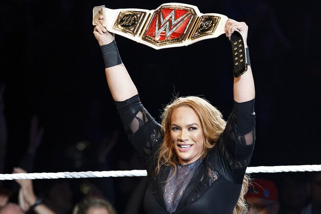 PARIS, FRANCE - MAY 19:  Nia Jax attends WWE Live AccorHotels Arena Popb Paris Bercy on May 19, 2018 in Paris, France.  (Photo by Sylvain Lefevre/Getty Images)