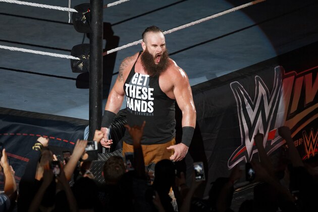 PARIS, FRANCE - MAY 19:  Braun Strowman attends WWE Live AccorHotels Arena Popb Paris Bercy on May 19, 2018 in Paris, France.  (Photo by Sylvain Lefevre/Getty Images)