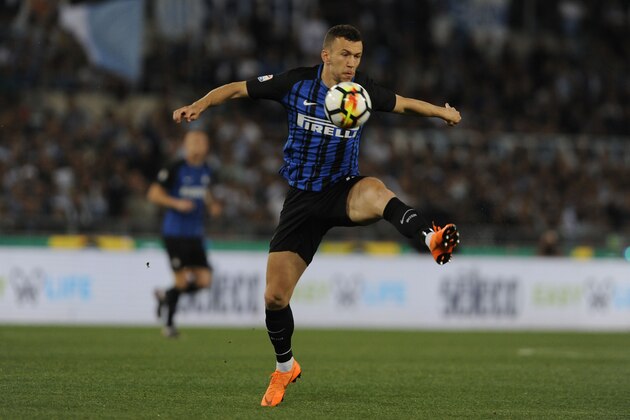 ROME, ITALY - MAY 20:  Ivan Perisic of FC Internazionale in action during the serie A match between SS Lazio and FC Internazionale at Stadio Olimpico on May 20, 2018 in Rome, Italy.  (Photo by Marco Rosi/Getty Images)