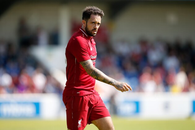 CHESTER, ENGLAND - JULY 07: Danny Ings of Liverpool during the Pre-season friendly between Chester City and Liverpool at Swansway Chester Stadium on July 7, 2018 in Chester, United Kingdom. (Photo by Malcolm Couzens/Getty Images)