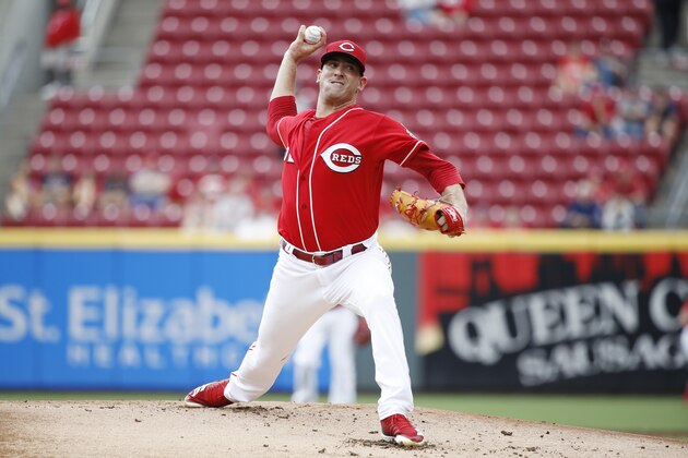 CINCINNATI, OH - JULY 22: Matt Harvey #32 of the Cincinnati Reds pitches during a game against the Pittsburgh Pirates at Great American Ball Park on July 22, 2018 in Cincinnati, Ohio. The Pirates won 9-2. (Photo by Joe Robbins/Getty Images)