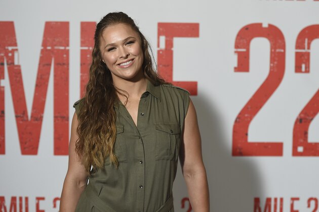 Cast member Ronda Rousey attends a