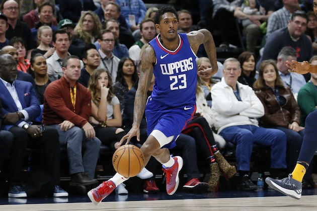 Los Angeles Clippers guard Lou Williams (23) drives to the basket in the first half during an NBA basketball game against the Utah Jazz Saturday, Jan. 20, 2018, in Salt Lake City. (AP Photo/Rick Bowmer) Los Angeles Clippers guard Lou Williams (23) drives to the basket in the first half during an NBA basketball game against the Utah Jazz Saturday, Jan. 20, 2018, in Salt Lake City. (AP Photo/Rick Bowmer)