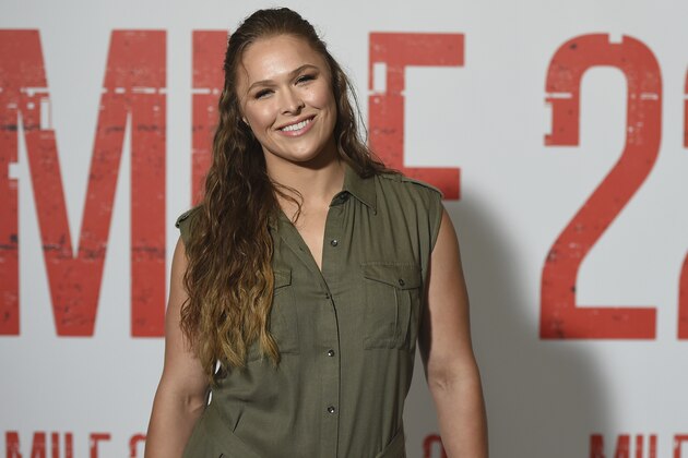 Cast member Ronda Rousey attends a