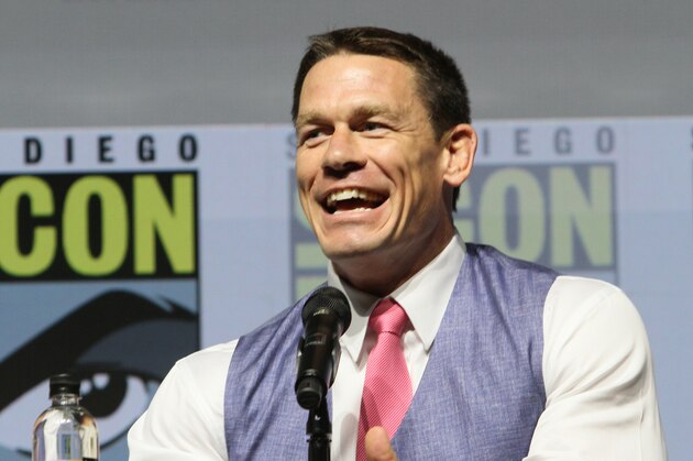 SAN DIEGO, CA - JULY 20:  John Cena attends the Paramount Pictures' presentation for 'Bumblebee' at Comic-Con International 2018 on July 20, 2018 in San Diego, California.  (Photo by Matthew Simmons/Getty Images for Paramount Pictures)