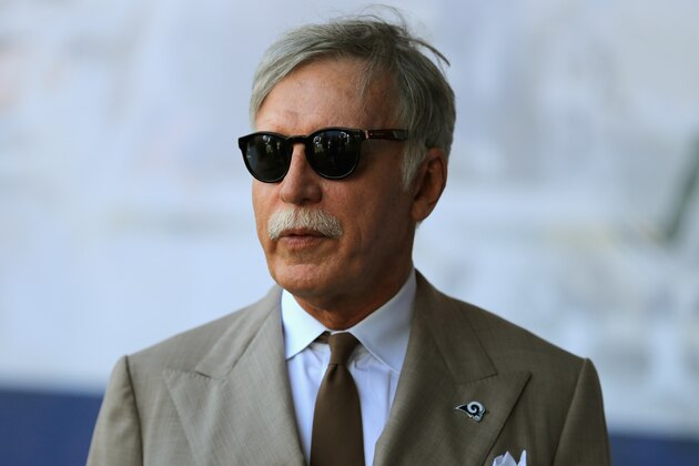 LOS ANGELES, CA - SEPTEMBER 10:  Owner Stan Kroenke of the Los Angeles Rams looks on prior to a game against the Indianapolis Colts at Los Angeles Memorial Coliseum on September 10, 2017 in Los Angeles, California.  (Photo by Sean M. Haffey/Getty Images)