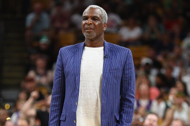 BOSTON, MA - AUGUST 03:  Head coach Charles Oakley of Killer 3s reacts against Tri State during week seven of the BIG3 three on three basketball league at TD Garden on August 3, 2018 in Boston, Massachusetts.  (Photo by Maddie Meyer/BIG3/Getty Images)