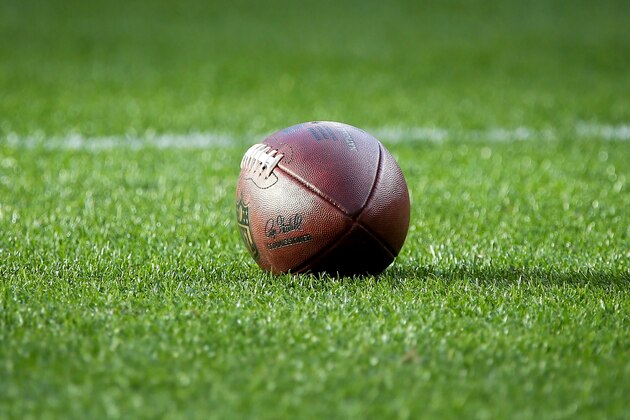 GREEN BAY, WI - OCTOBER 16: A football sits on the field during the game between the Green Bay Packers and the Dallas Cowboys at Lambeau Field on October 16, 2016 in Green Bay, Wisconsin. (Photo by Dylan Buell/Getty Images) *** Local Caption ***