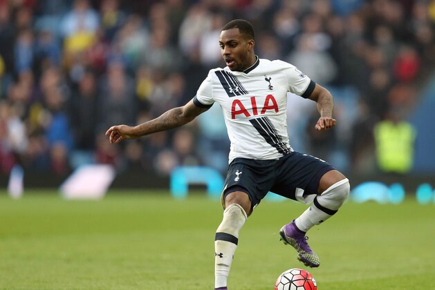 BIRMINGHAM, ENGLAND - MARCH 13: Danny Rose of Tottenham Hotspur during the Barclays Premier League match between Aston Villa and Tottenham Hotspur at Villa Park on March 13, 2016 in Birmingham, England.  (Photo by James Baylis - AMA/Getty Images)