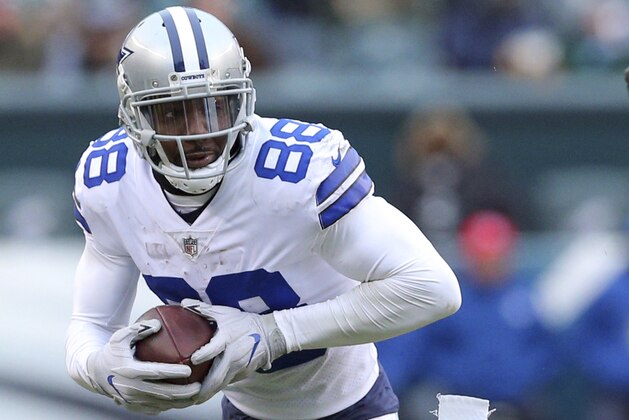 Dallas Cowboys wide receiver Dez Bryant (88) in action against the Philadelphia Eagles during an NFL game at Lincoln Financial Field in Philadelphia on Sunday, Dec. 31, 2017. (AP Photo/Brad Penner)